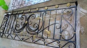 Кованые перила на крыльцо элегантность и прочность в одном Кованые перила на крыльцо элегантность и прочность в одном